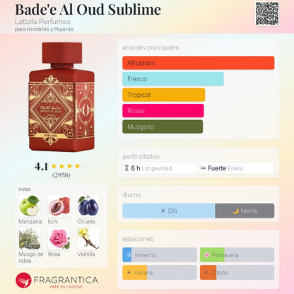 Bade'e Al Oud Sublime