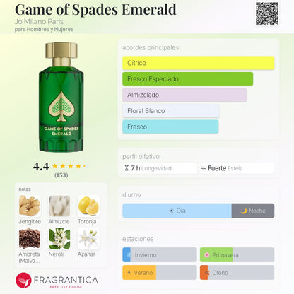 Game of Spades Emerald